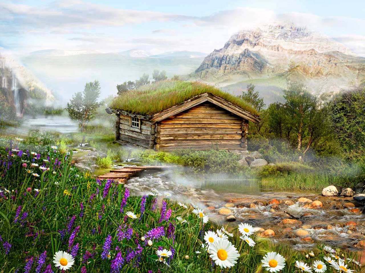 охотничий домик в горах 5-047