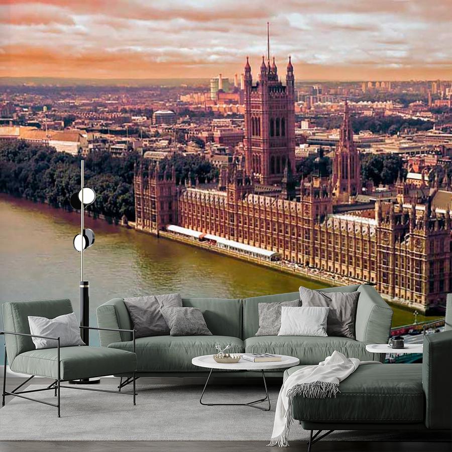 фотообои вид с балкона на лондон 9-458