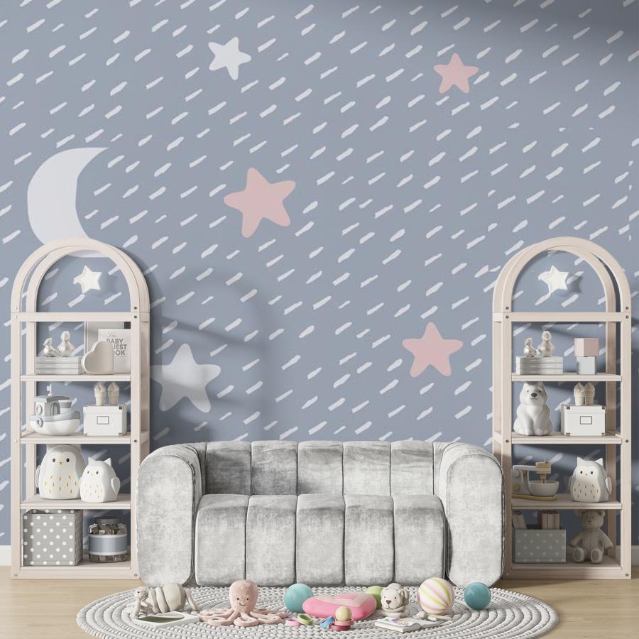 фотообои звезды и месяц 12-764