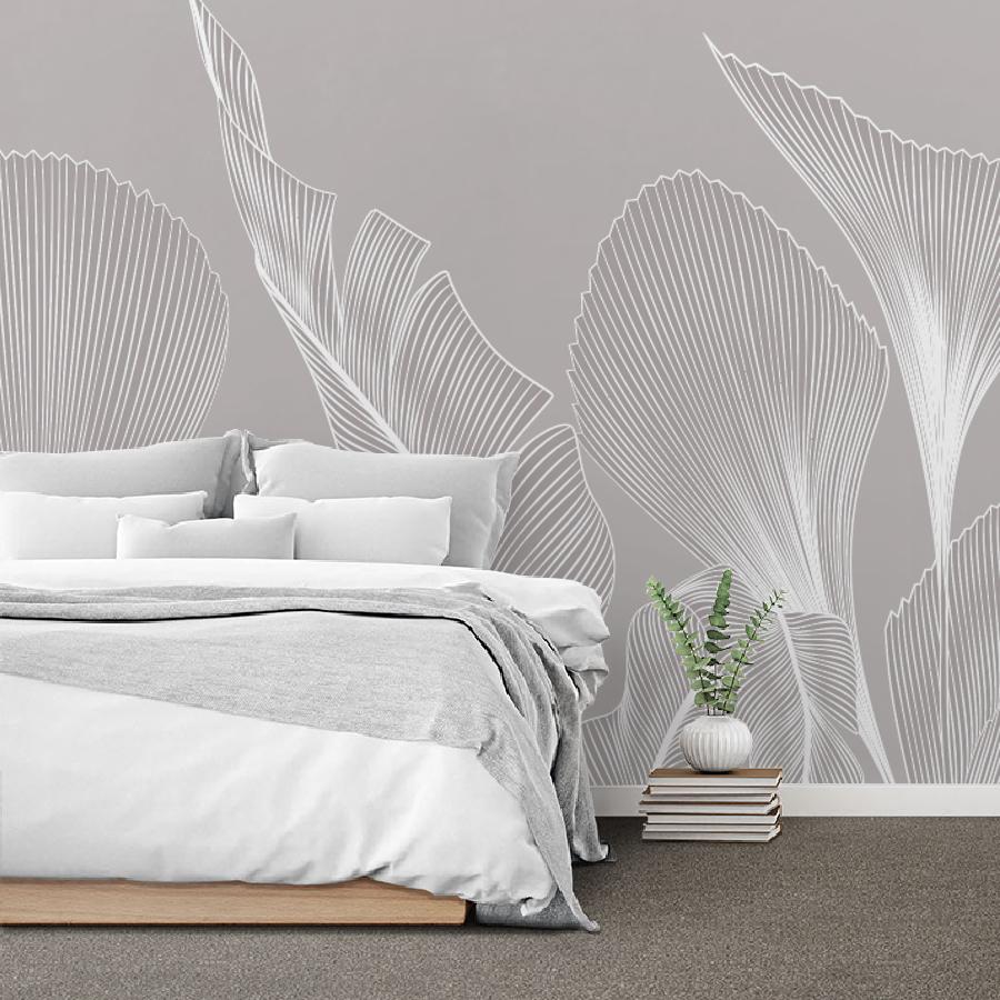 фотообои листья тонкие нежные 14-1228