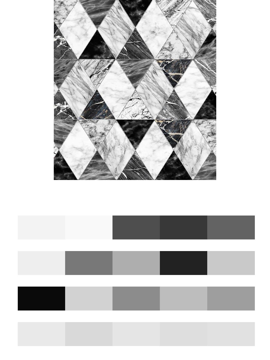 Черно белая геометрия цвета