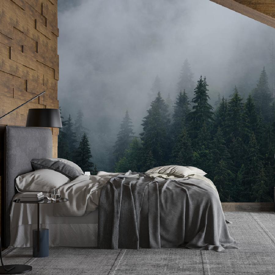 фотообои туманные леса 9-1172