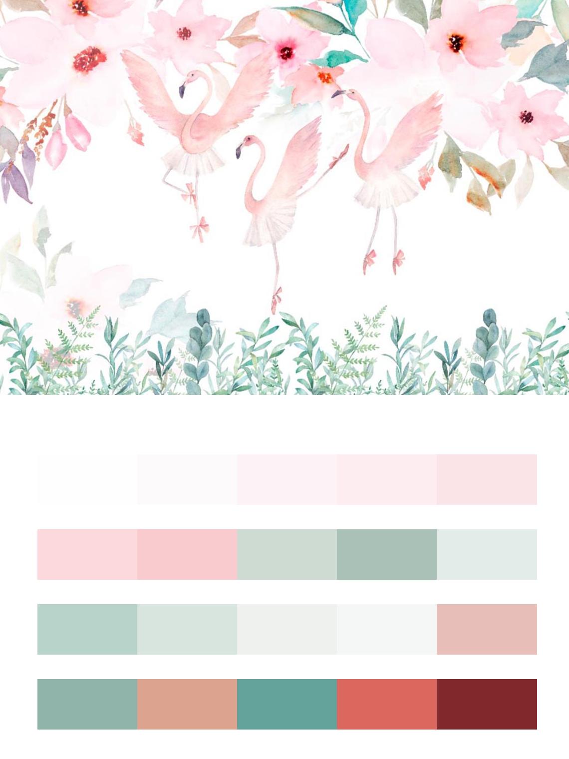 Фламинго иллюстрация цвета