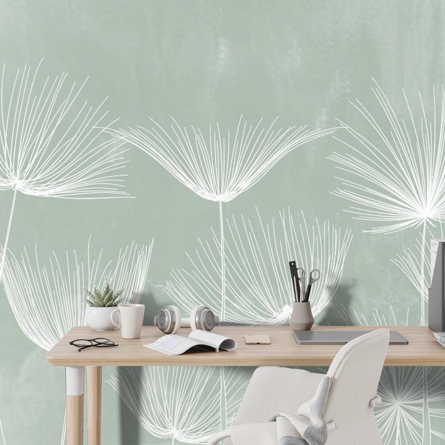 фотообои цветы в спальню 14-1284