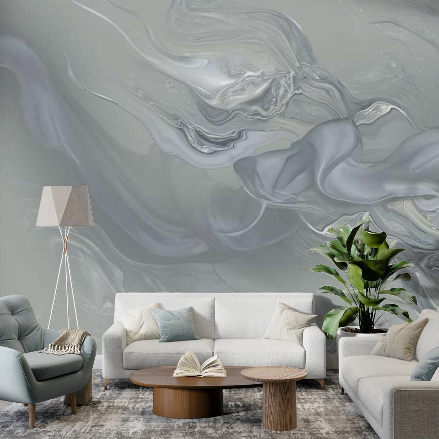 фотообои серый шелк 13-1017