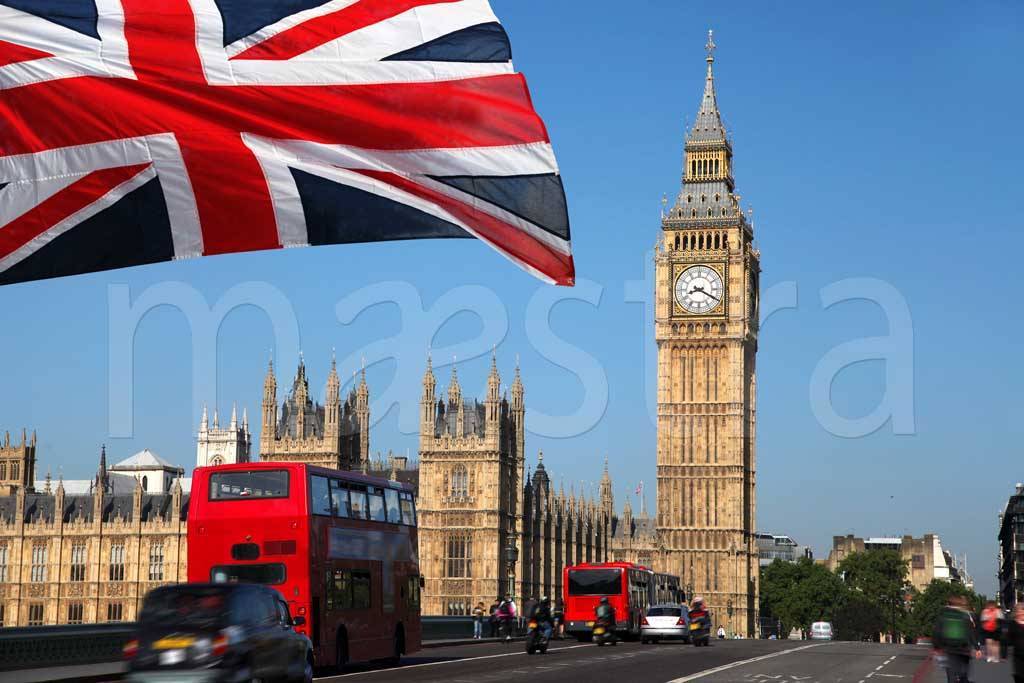 Фотообои Лондон флаг