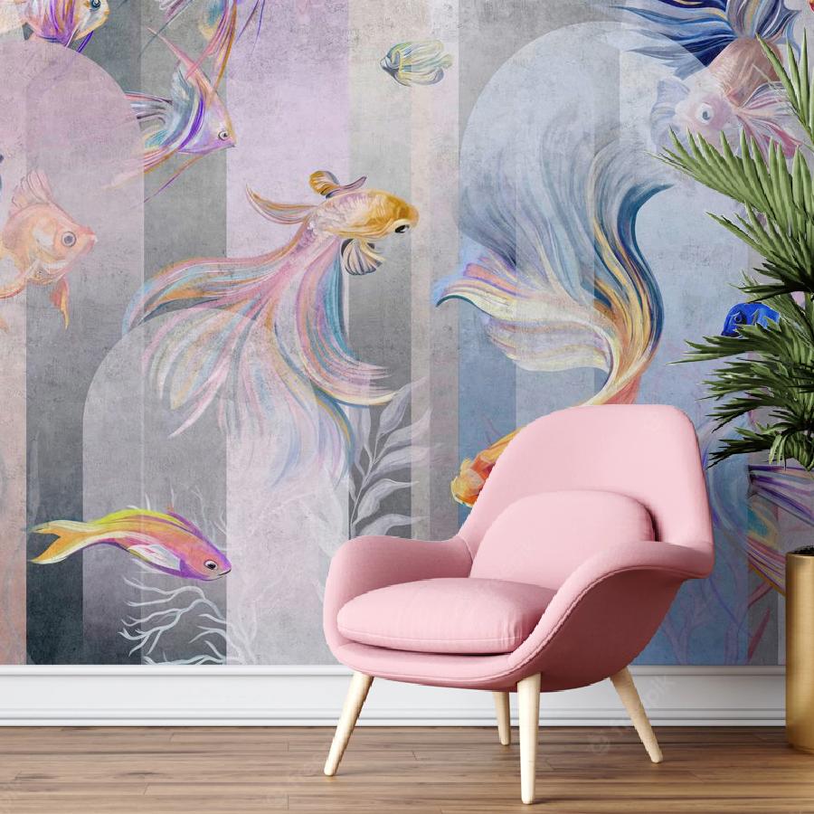 фотообои рыбы волшебные 12-1873