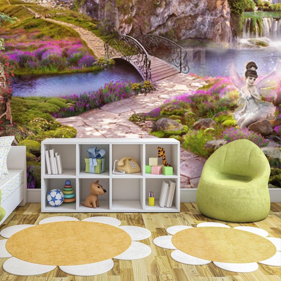 фотообои сказочные феи у замка 12-320