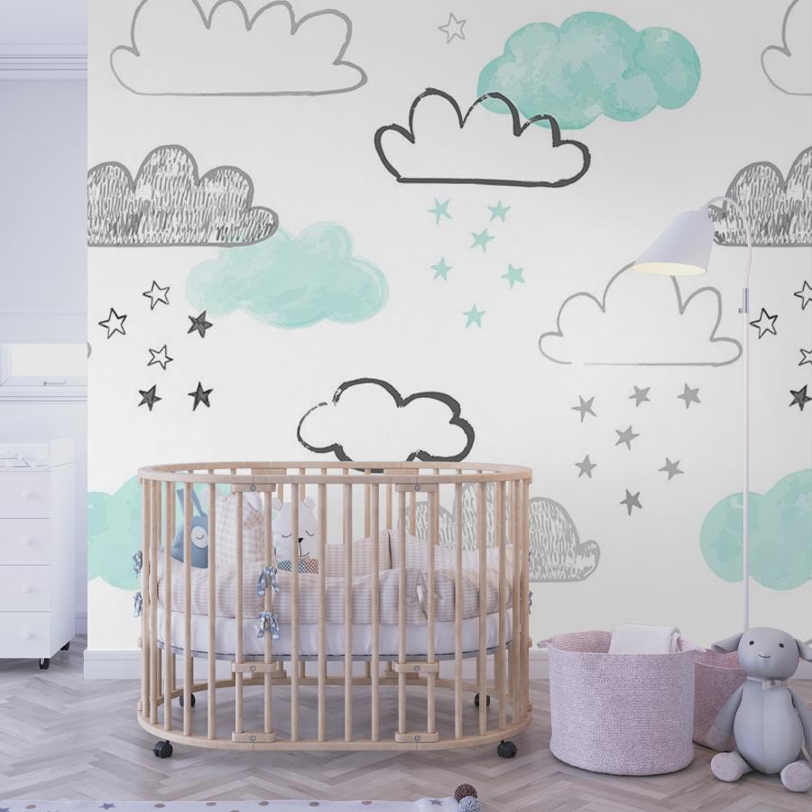 фотообои облака рисунок 12-695