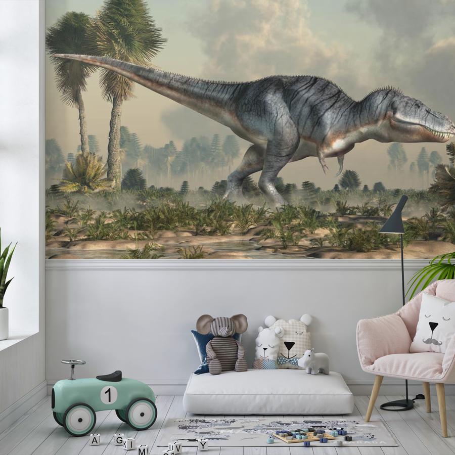 фотообои динозавр цератозавр 12-1108