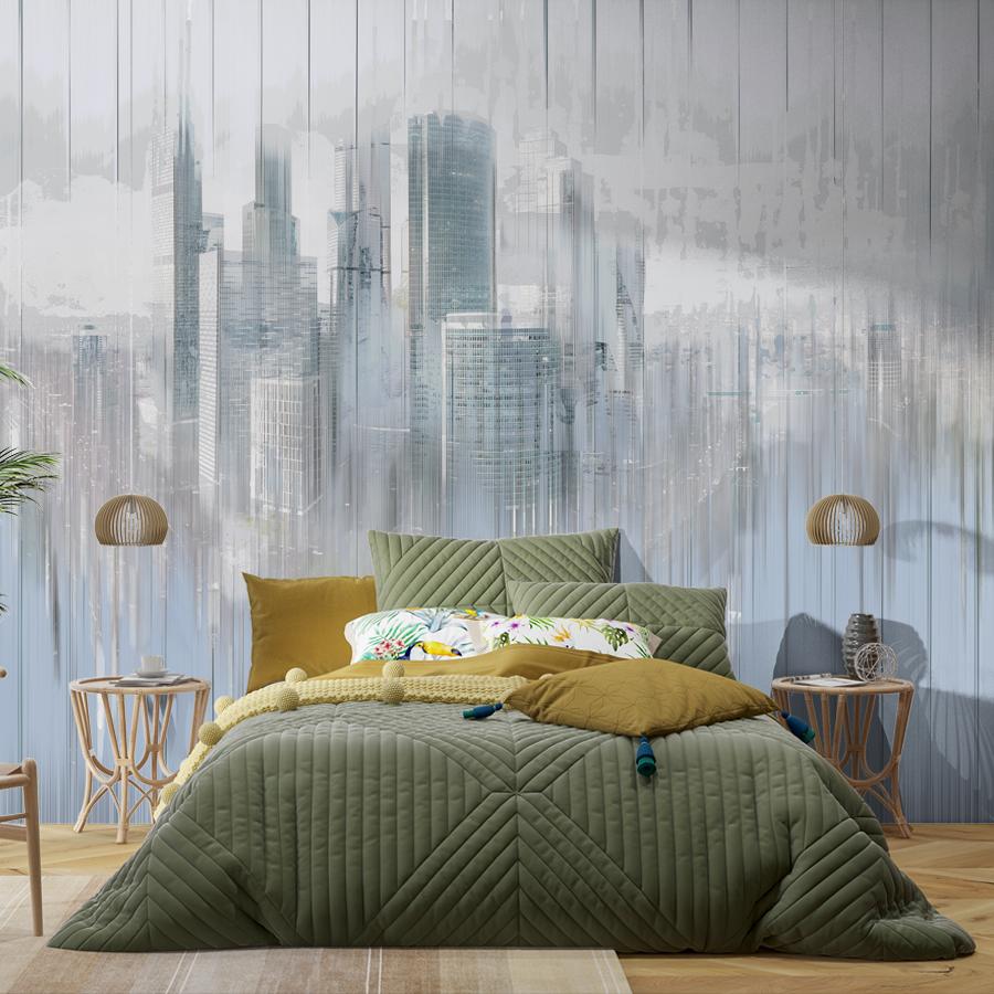 фотообои город абстракция