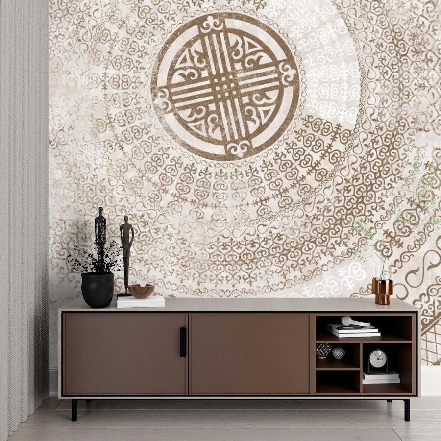 фотообои шанырак бежевый 14-1144 фотообои шанырак бежевый 14-1144