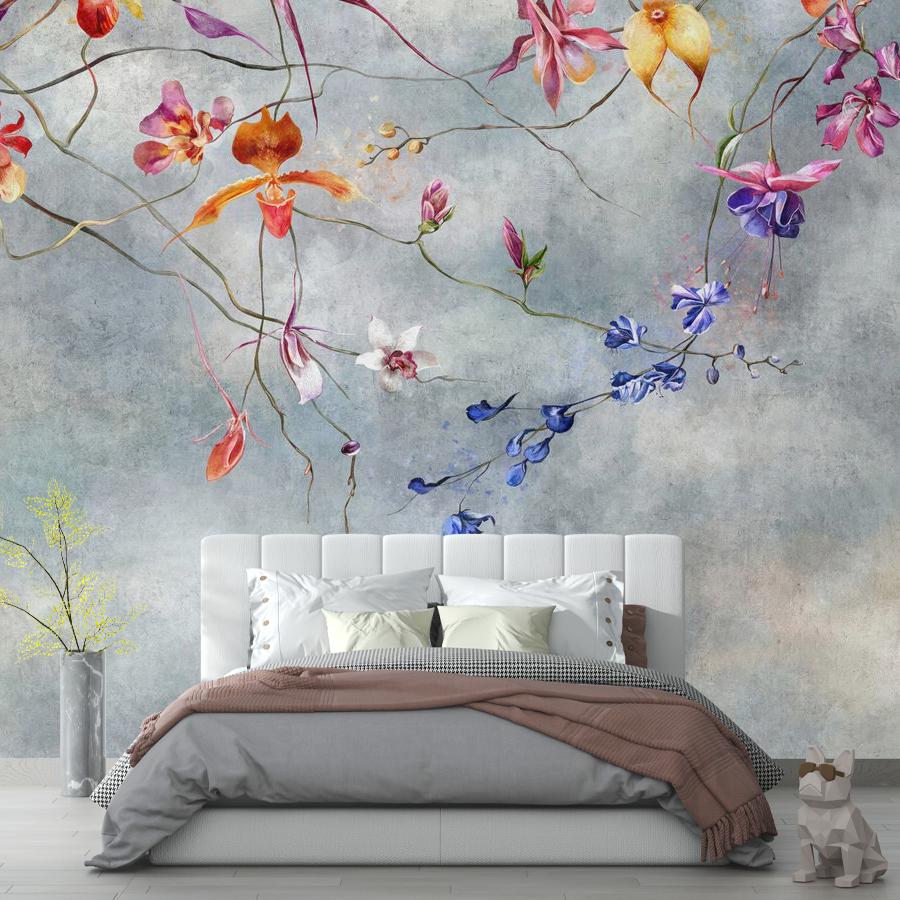 фотообои абстракция цветочная 12-1886