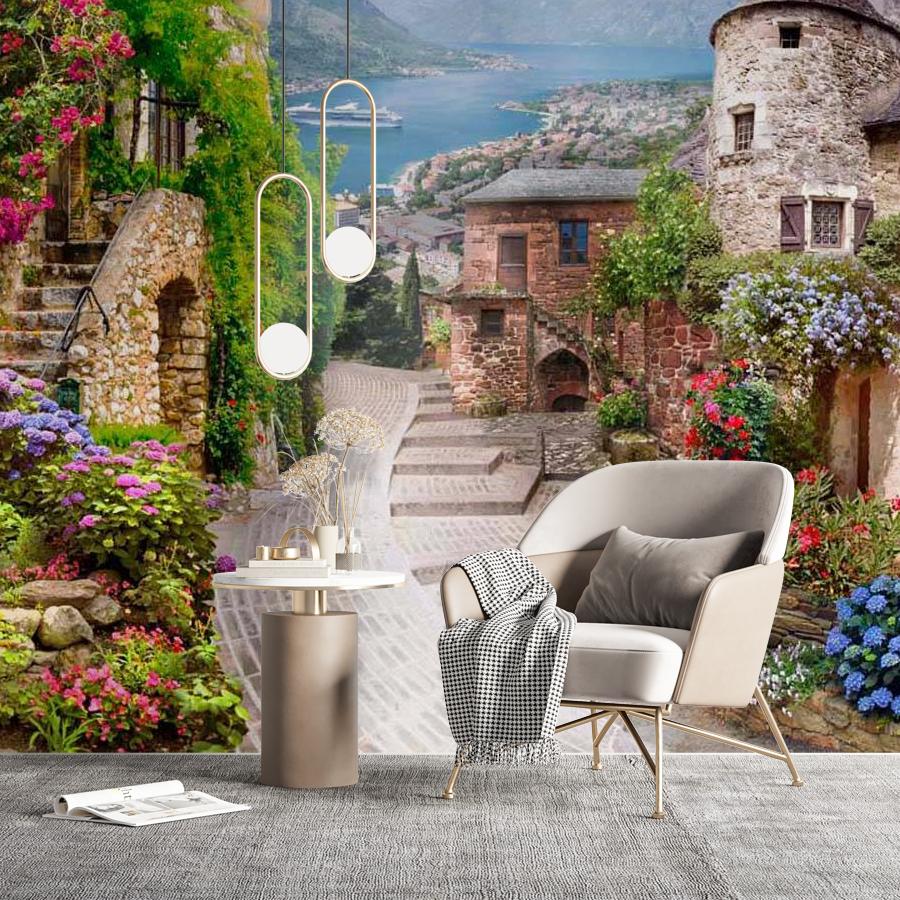 фотообои улица к морю 7-230 фотообои улица к морю 7-230