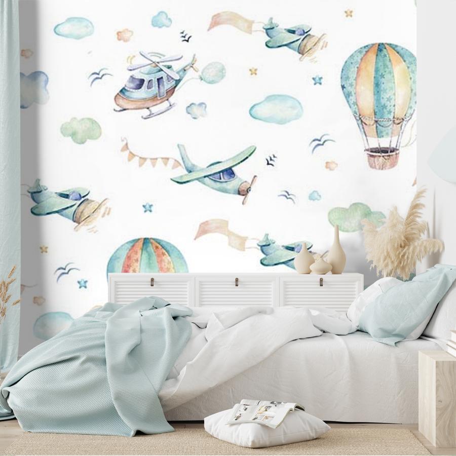 Фотообои и фотообои воздушные шарики 12-657