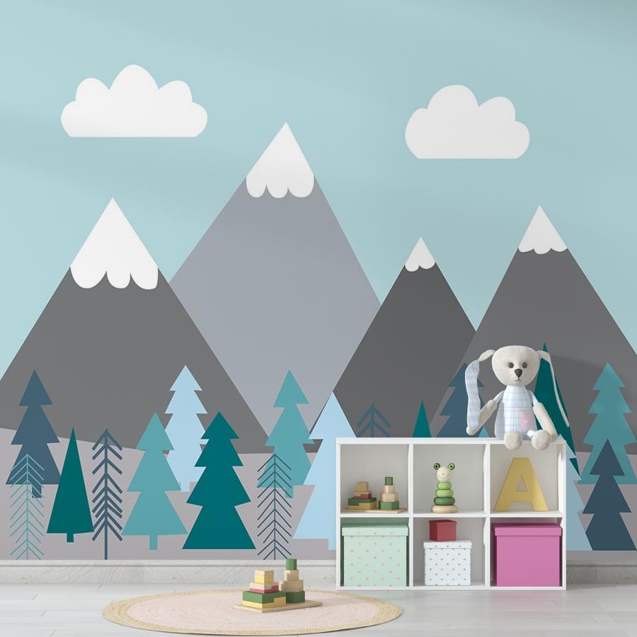 фотообои геометрические горы 12-647