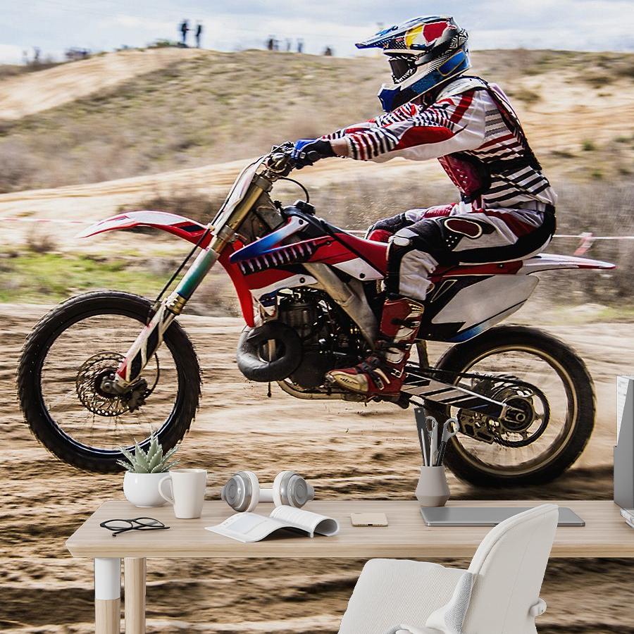 фотообои мотоциклист 9-1964