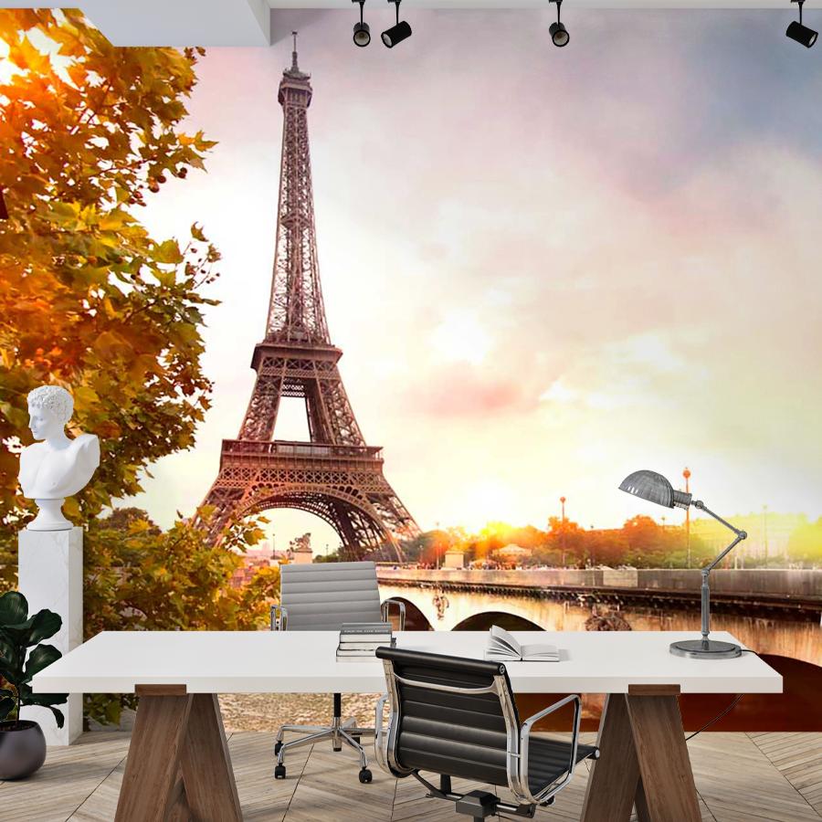 фотообои эйфелева башня вид снизу 9-744