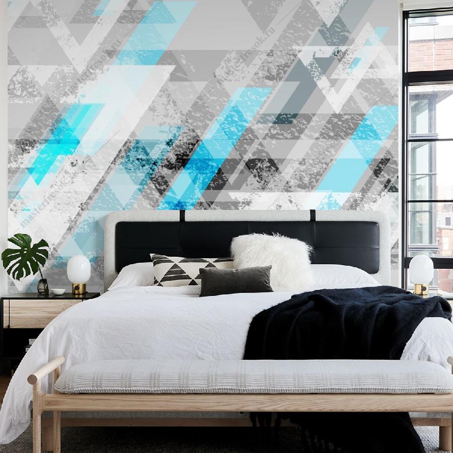 фотообои геометрия треугольники 10-948