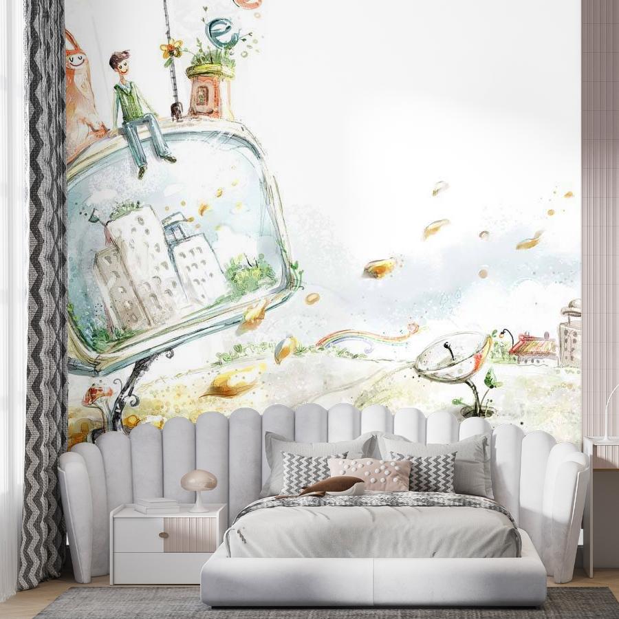 фотообои сказка на большом телевизоре 12-288