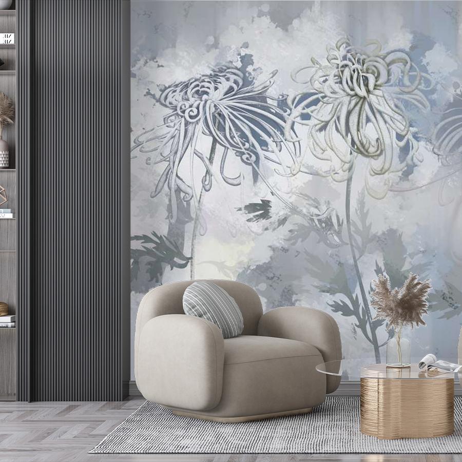 фотообои цветочная абстракция 13-1009