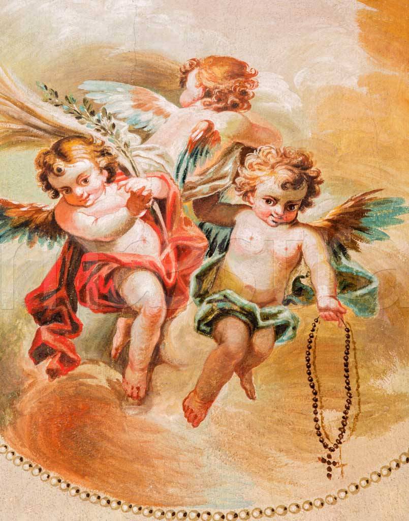 Фотообои Винтажные открытки с ангелочками