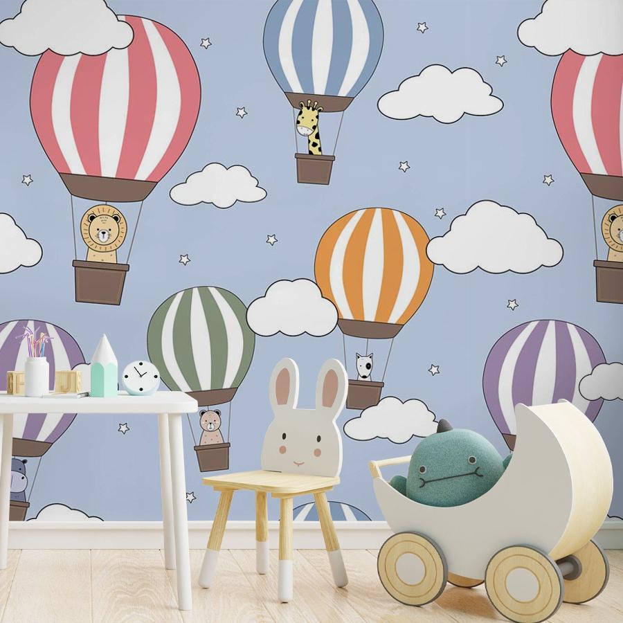 Фотообои и фотообои воздушные шарики 12-750