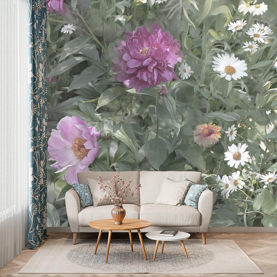 фотообои полянка зеленая 13-1103