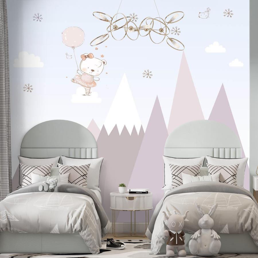 фотообои горы пудровые 12-834 фотообои горы пудровые 12-834