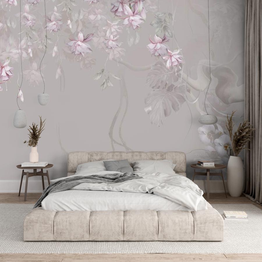 фотообои нежные цветочки 13-990