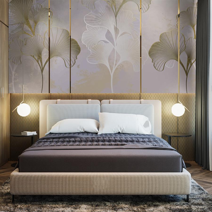 фотообои листья гингко билоба 13-1045