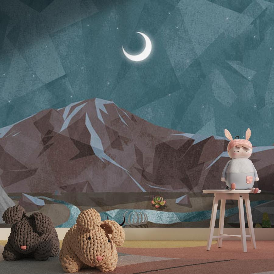 фотообои полигональный пейзаж 3д 9-1258 фотообои полигональный пейзаж 3д 9-1258