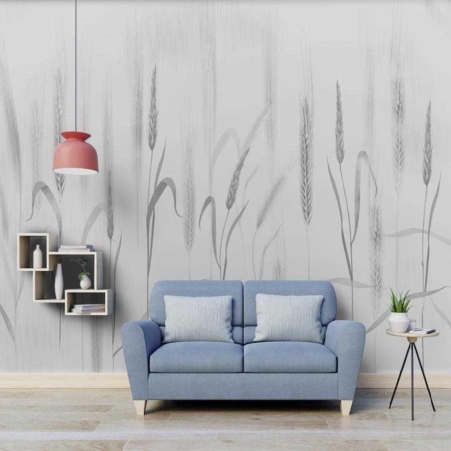 фотообои колоски на белом фоне 13-912 фотообои колоски на белом фоне 13-912