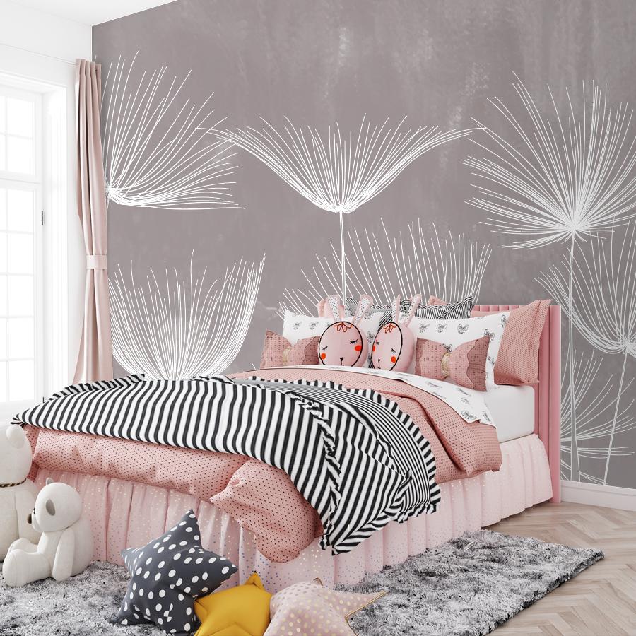 фотообои цветы в гостиную 14-1283