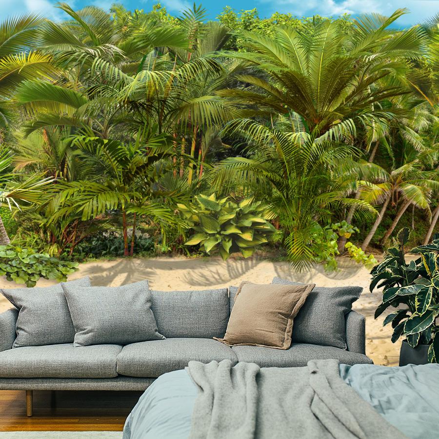 фотообои песчаный дикий пляж 19-0198