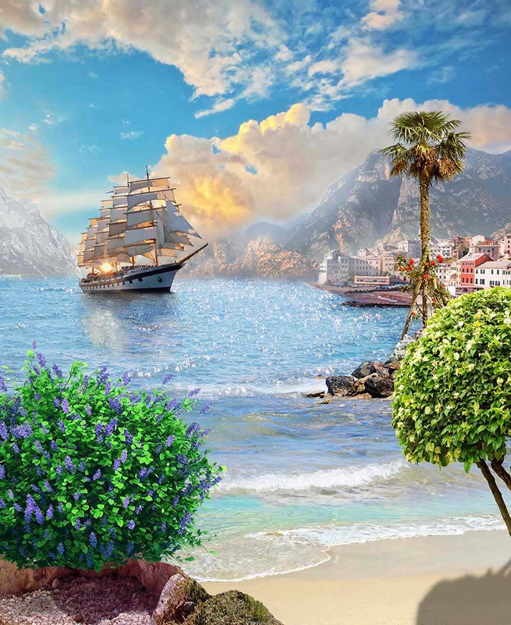 фотообои берег тропический 7-187