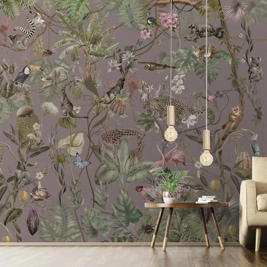 фотообои тропический принт 13-521