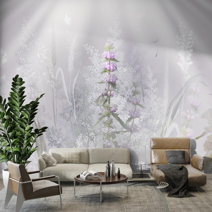 фотообои цветы под лучами солнца 13-1118