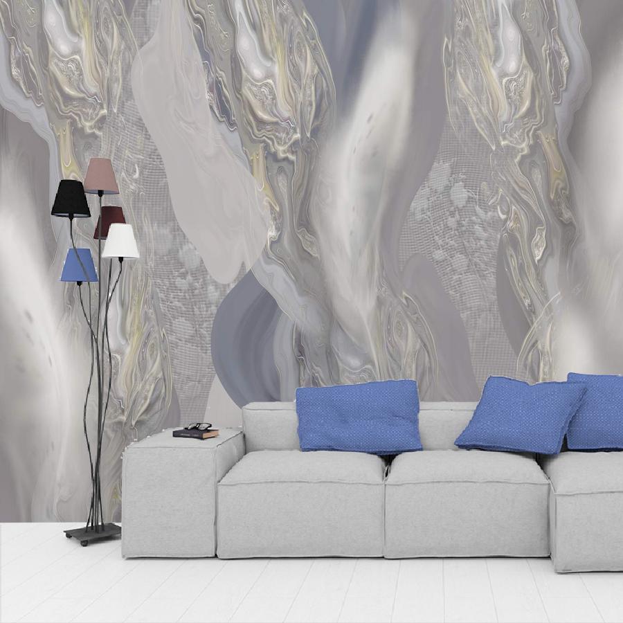 фотообои абстракция серая