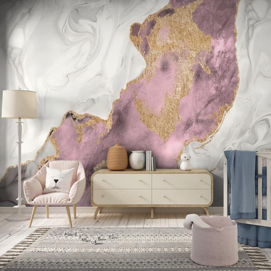 фотообои мрамор розовый 14-1114