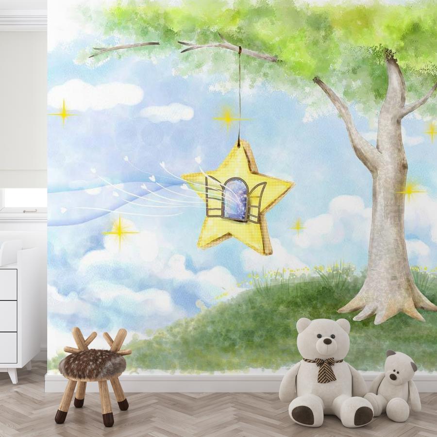 фотообои скворечник звезда. 12-316 фотообои скворечник звезда. 12-316