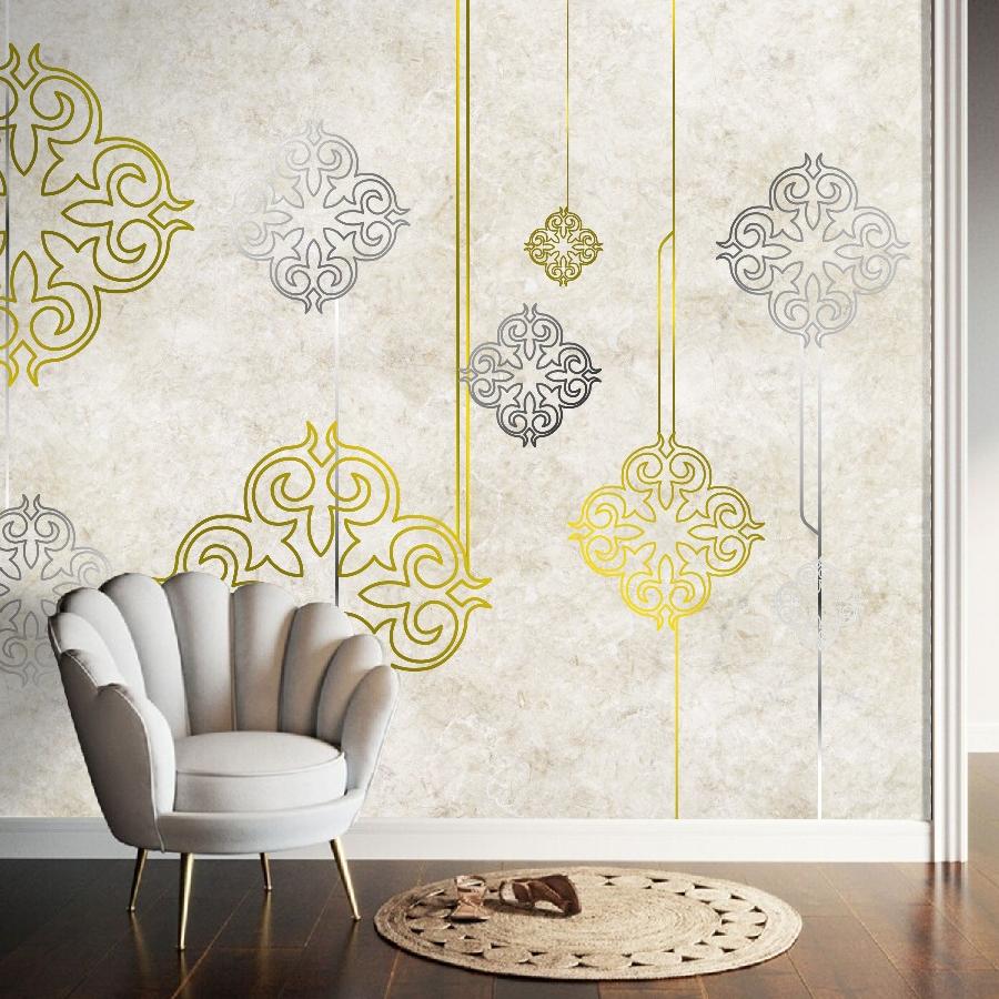 фотообои узор цветочный национальный 14-1102