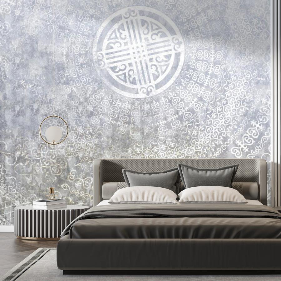 фотообои шанырак узор светлый 14-1153 фотообои шанырак узор светлый 14-1153