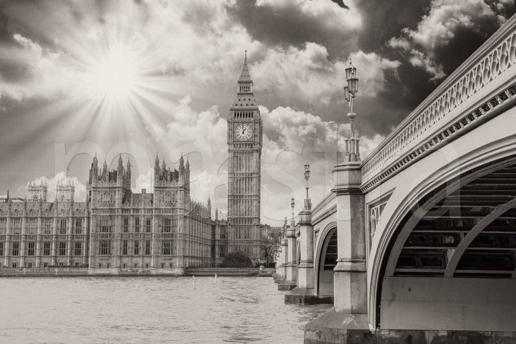 Фотообои Лондон в лучах ласкового солнца