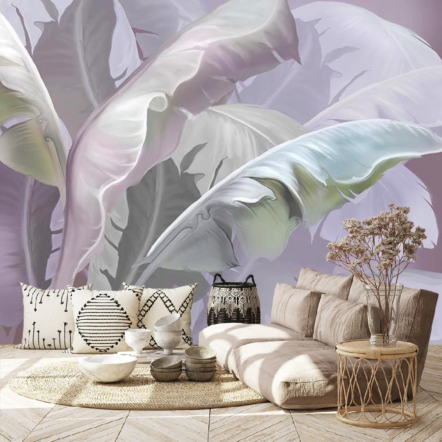 фотообои стебли бананового листа 13-458