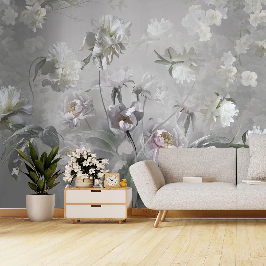 фотообои букет с пионами 13-1117