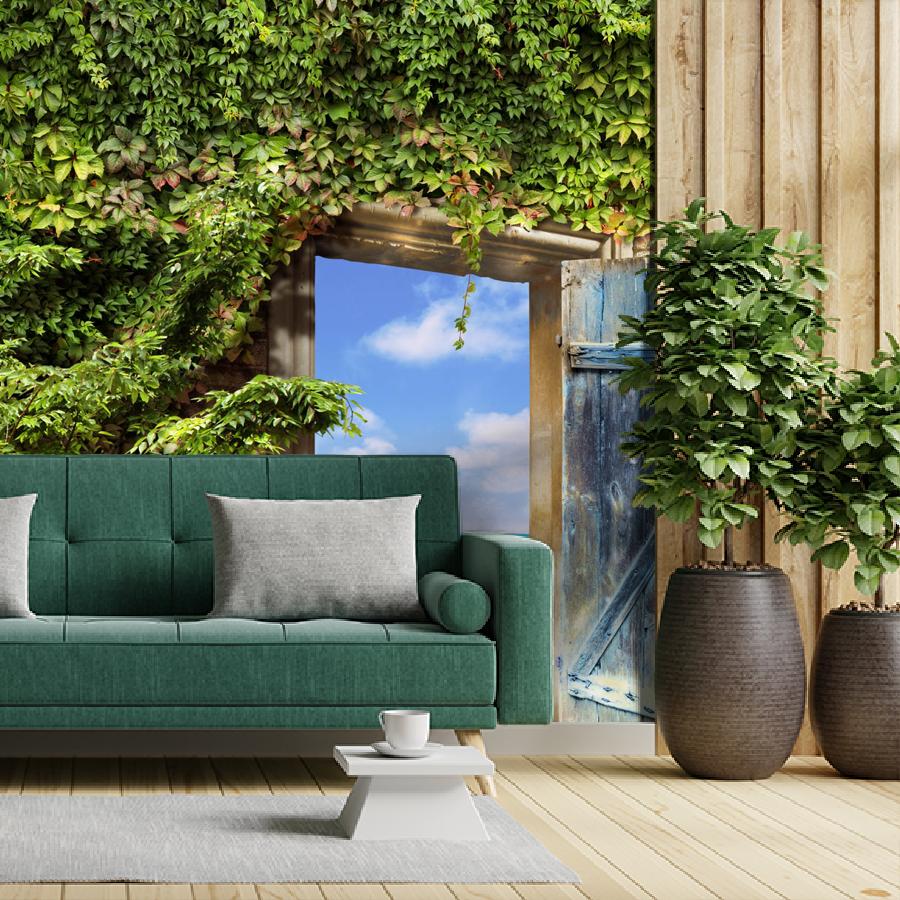 фотообои вход на прекрасный пляж 19-0196