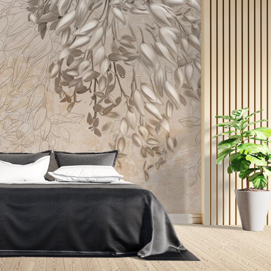 фотообои кампсисы в бутонах 10-935