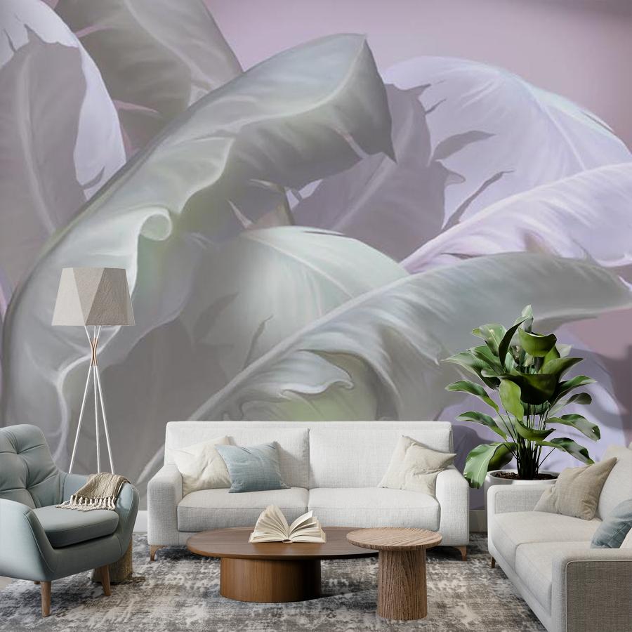 фотообои листья банана 13-456