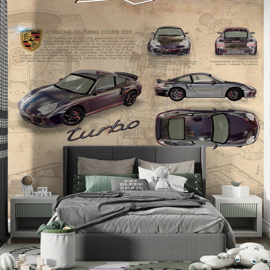 фотообои порше 911 turbo 14-1384